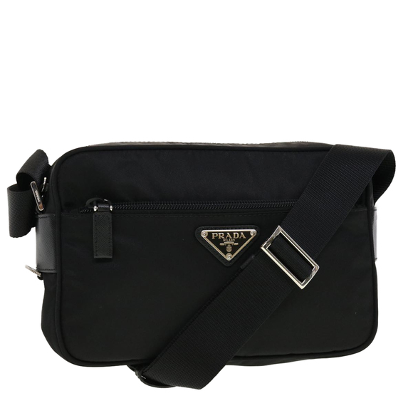 PRADA●ロゴクロスバック 1BP016 Prada | Bags | Prada Shoulder Bag Nylon Black Bc167 Auth
